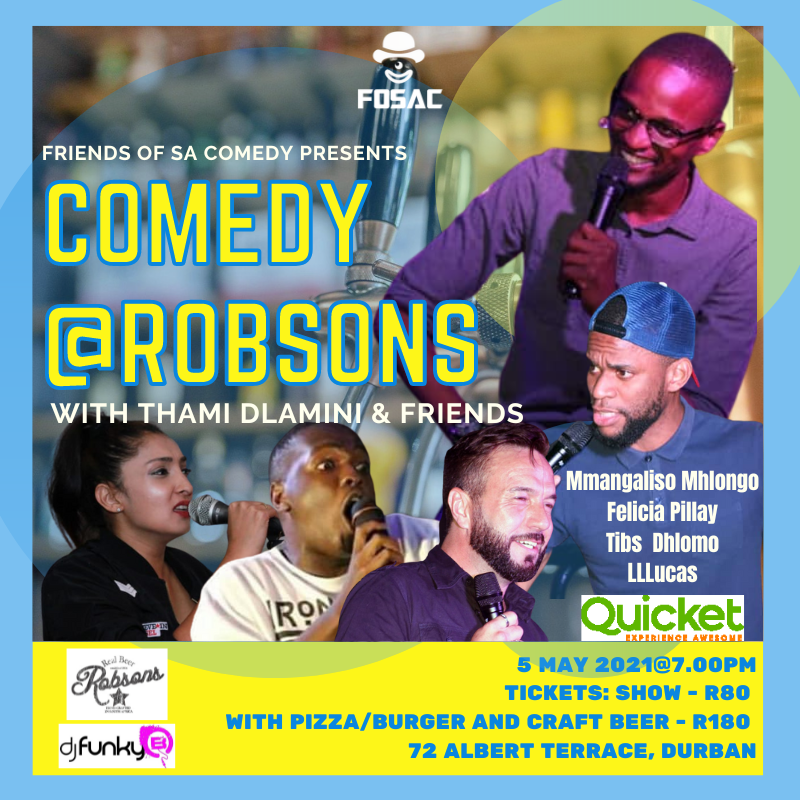 Comedy @Robsons - Thami