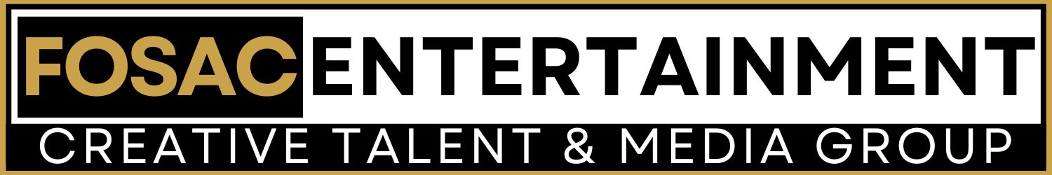 Fosac Entertainment Logo with Gold