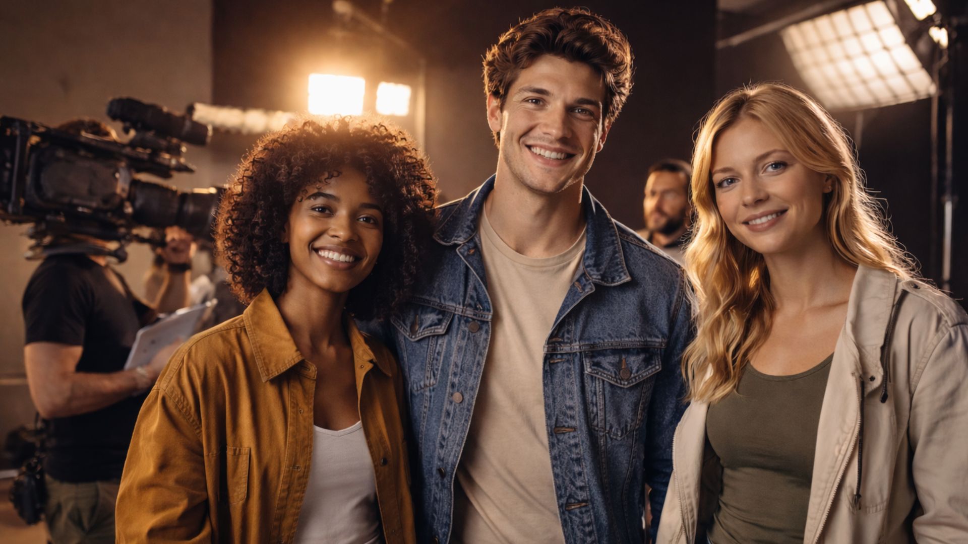 On set with Fosac Castings